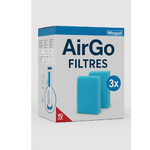 Set van 3 AirGo reservefilters